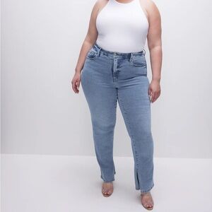 Good American GOOD BOY STRAIGHT JEANS indigo 382